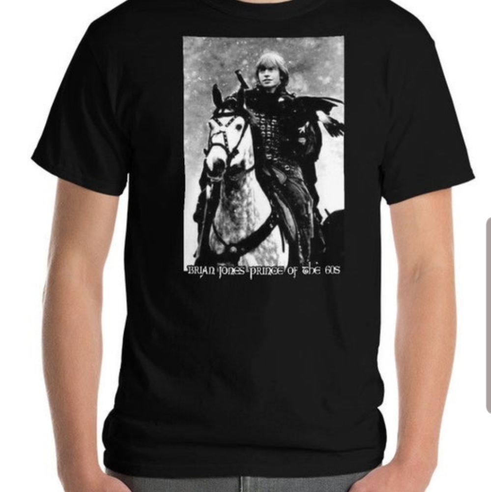 Brian Jones Rolling Stones Tshirt New